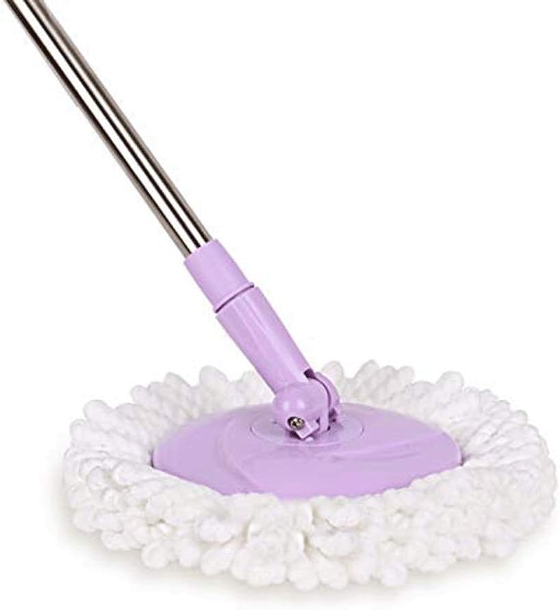 Trapeador, trapeador Giratorio y Sistema de Cubo Trapeador Giratorio autoescurrido con Cabezales de trapeador de Microfibra Lavables a máquina