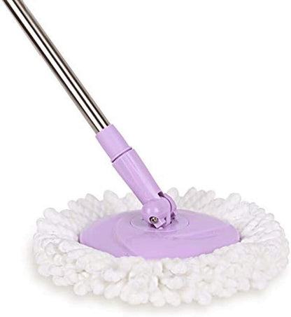 Trapeador, trapeador Giratorio y Sistema de Cubo Trapeador Giratorio autoescurrido con Cabezales de trapeador de Microfibra Lavables a máquina