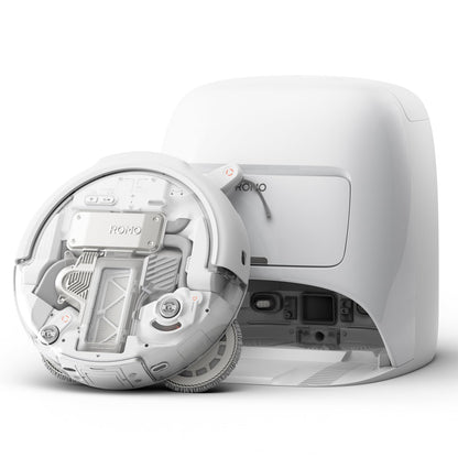 Robot Aspirador y mopa dji Romo A con Robot Transparente, succión de 25 000 Pa, detección a Nivel de dron