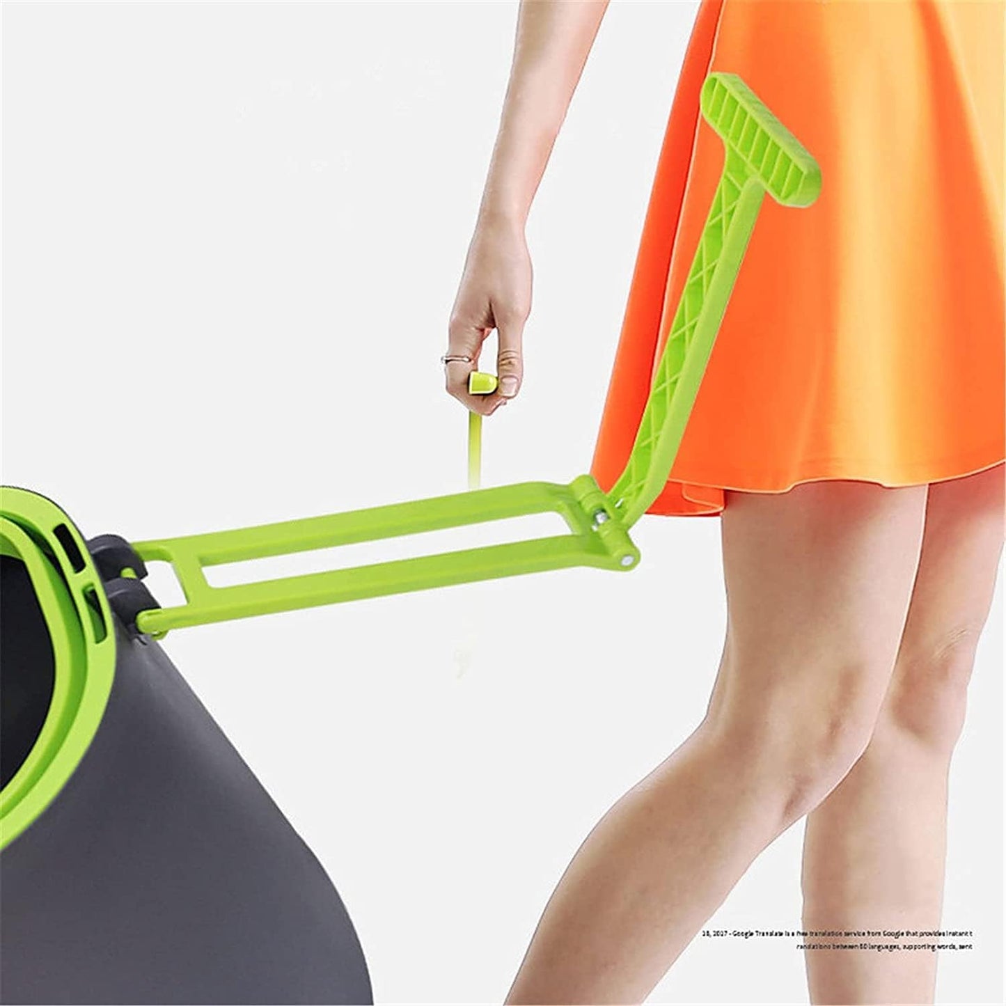 BKWJ Fregona y Cubo de Giro de Acero Inoxidable, trapeador y Cubo con Conjunto de escurridores, trapeadores giratorios para Limpieza de Piso, Microfibra rotando el trapeador