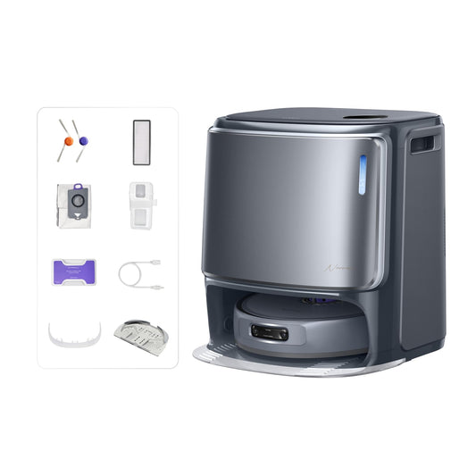 NARWAL Freo Z10 Ultra Robot Aspirador con Potencia De Aspiración 18000 Pa, Extensión Dinámica De Mopa, Sistema Anti-Enredos Y Limpieza