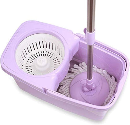 Trapeador, trapeador Giratorio y Sistema de Cubo Trapeador Giratorio autoescurrido con Cabezales de trapeador de Microfibra Lavables a máquina