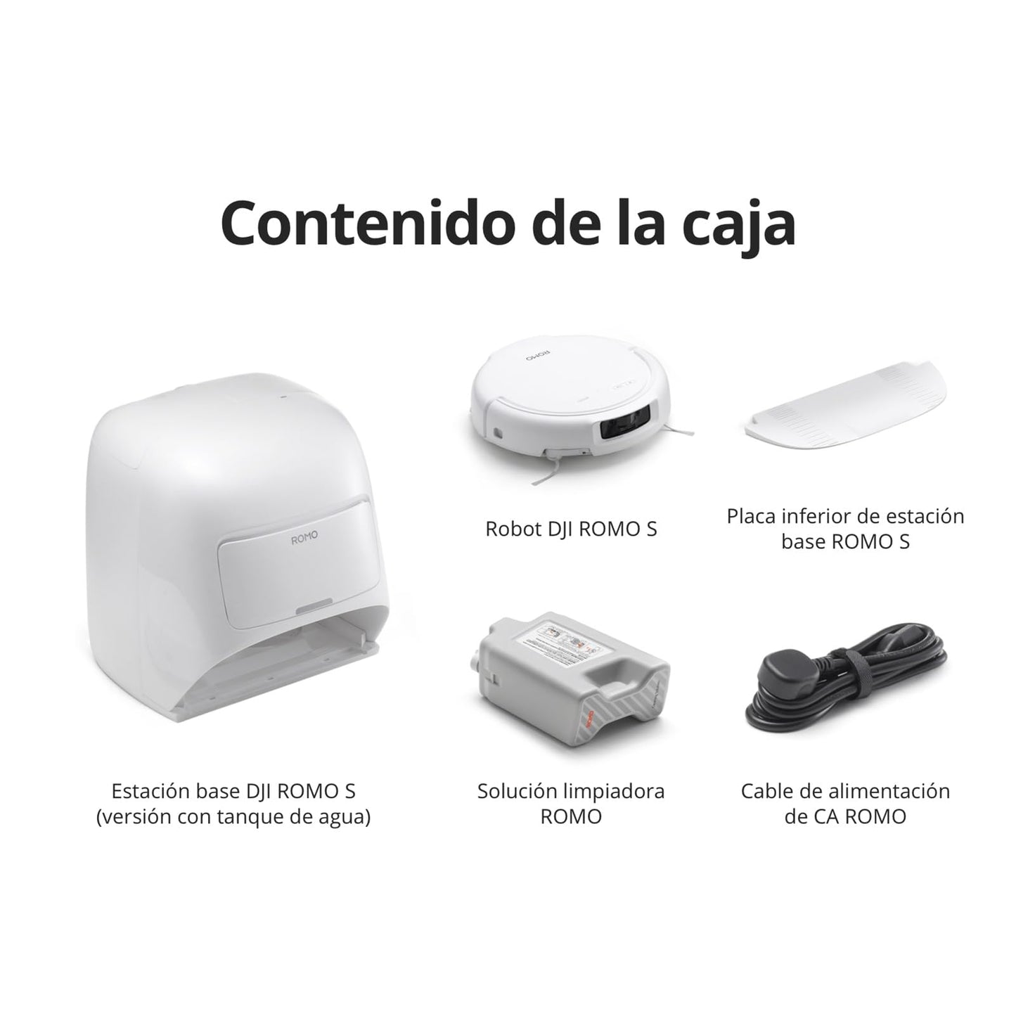 Robot Aspirador y mopa dji Romo S con succión de 25 000 Pa, detección a Nivel de dron, Brazos robóticos Dobles