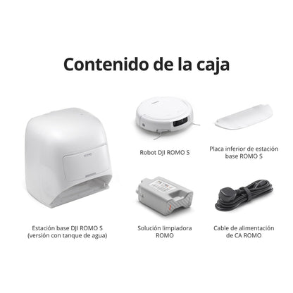 Robot Aspirador y mopa dji Romo S con succión de 25 000 Pa, detección a Nivel de dron, Brazos robóticos Dobles