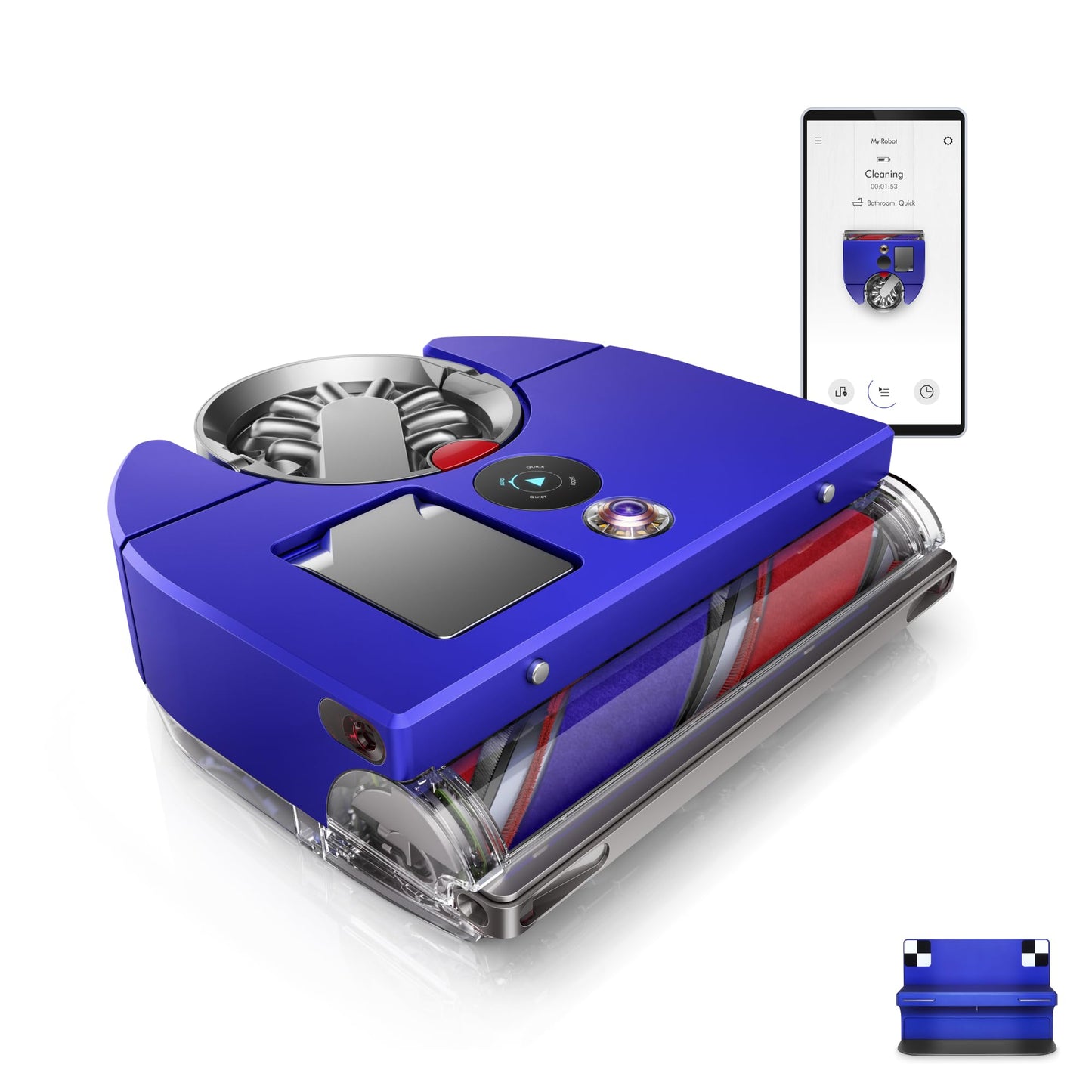 Dyson 360 Vis Nav Robot Vacuum Cleaner (Blue/Nickel)