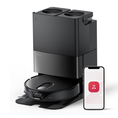 roborock Qrevo Slim Robot Aspirador, 8.2 cm, Navegación pionero Tiempo de Vuelo (ToF) en 3D y StarSight™