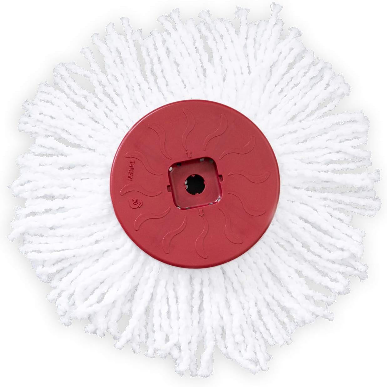 Fuller Brush Sistema de Cubo de fregona giratoria, fácil de escurrir, Giro de 360°, Limpieza de Suelos sin Rayas, 2 Cabezales de fregona de Microfibra, además de jabón de Aceite de Doble Resistencia