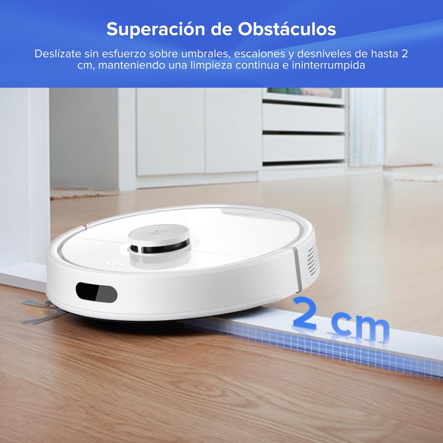 roborock Q7 L5+ Set Robot Aspirador y Fregador de 8000 Pa, 7 Weeks Autovaciado, Sistema Doble Antienredos