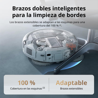 Robot Aspirador y mopa dji Romo A con Robot Transparente, succión de 25 000 Pa, detección a Nivel de dron
