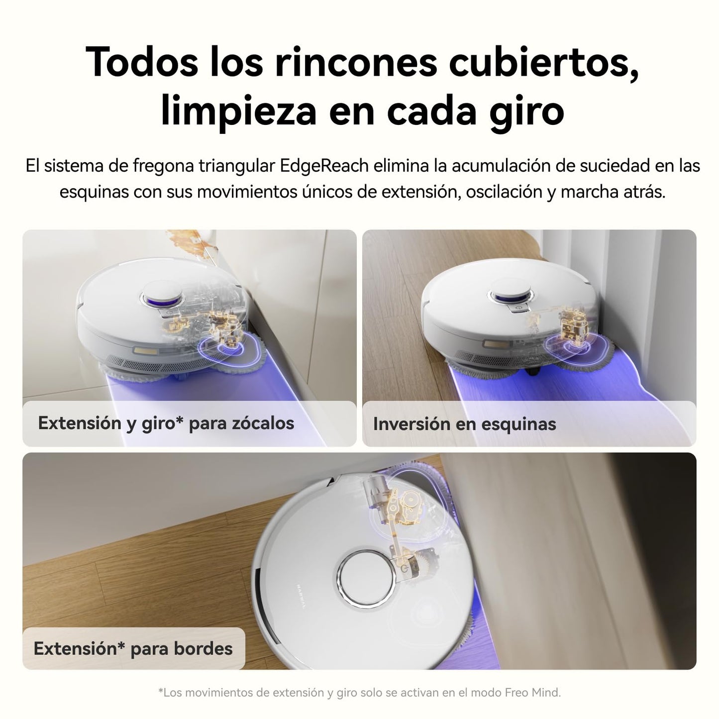 NARWAL Freo X10 Pro Robot Aspirador y Limpiador, 11000Pa, Doble Sistema Anti-Enredos, Paño Más Grande