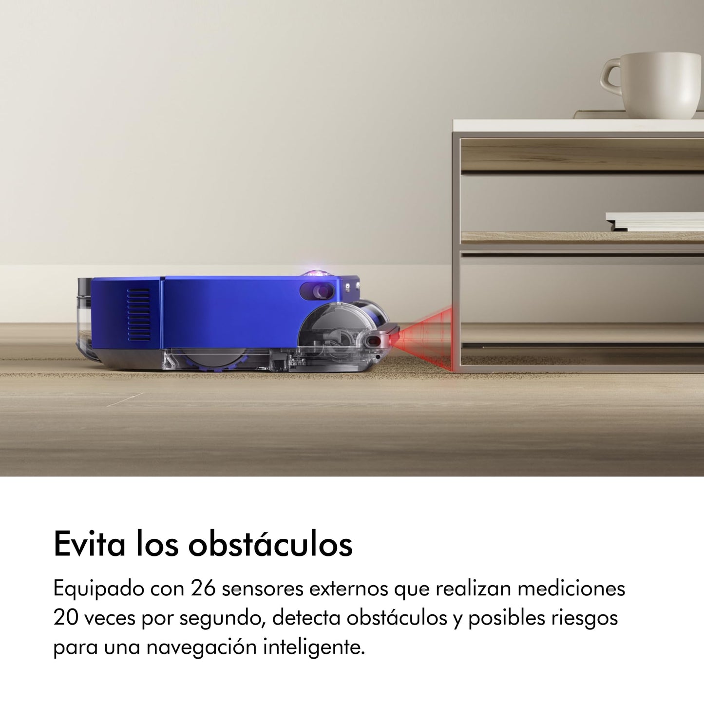 Dyson 360 Vis Nav Robot Vacuum Cleaner (Blue/Nickel)