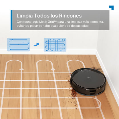 Tapo RV20 MAX Plus – Robot Aspirador y friegasuelos 4 en 1, succión de 5300 Pa, Vaciado automático de 3 L, navegación LiDAR+IMU