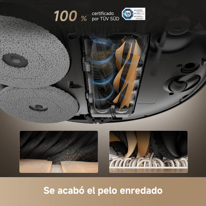 DREAME X50 Ultra Complete Robot Aspirador y Fregasuelos, Succión 20.000Pa, Overcoming Obstacles hasta 6 cm