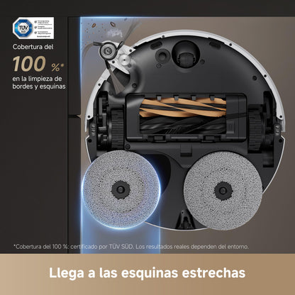 dreame X50 Ultra Complete Robot Aspirador y Fregasuelos, 20000Pa Succión, Overcoming Obstacles hasta 6 CM, Control de Radar Elevado y Bajado