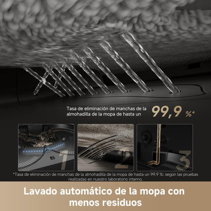 DREAME X50 Ultra Complete Robot Aspirador y Fregasuelos, Succión 20.000Pa, Overcoming Obstacles hasta 6 cm