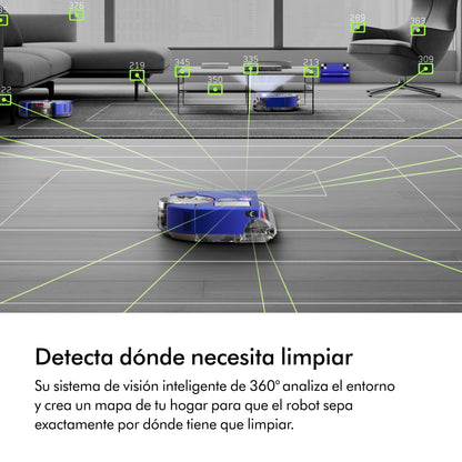 Dyson 360 Vis Nav Robot Vacuum Cleaner (Blue/Nickel)